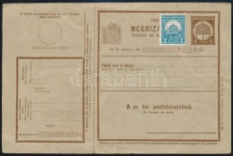 1929 8f Használatlan Megbízási Lap - Altri & Non Classificati