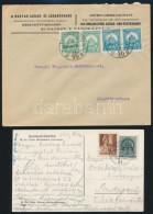1927 Céges Levél 'BUDAPEST-SZOB' és 1943 Képeslap 'BETHLEN-ÓRADNA'... - Sonstige & Ohne Zuordnung
