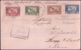 1924 (14. Díjszabás) Légiposta Nyomtatvány Zürichbe / Airmail Printed Matter To... - Sonstige & Ohne Zuordnung