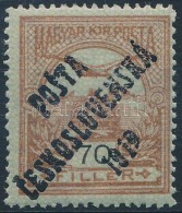 ** Posta Ceskoslovenska 1919 Turul 70f Garancia Nélkül (**800.000) - Other & Unclassified