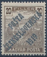 ** Posta Ceskoslovenska 1919 Magyar Posta 20f Garancia Nélkül (**1.950.000) - Other & Unclassified