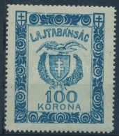 ** 1921 Prónay Sor 100 K Papírránccal - Other & Unclassified