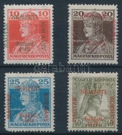 ** * Szeged 1919 Károly-Zita Sor (23.000) / Mi 22-25 Signed: Bodor - Other & Unclassified