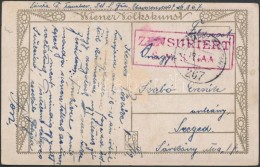 ~1916 Képeslap / Postcard ,,S.M.S. GÄA' + ,,EP 267' - Szeged - Autres & Non Classés