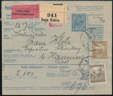 1917 Utánvételes Csomagszállító Turul 70f és Arató 20f... - Other & Unclassified