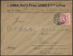 1899 Céges Levél Feketeszámú 5kr Bérmentesítéssel... - Sonstige & Ohne Zuordnung