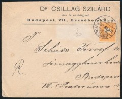 1896 Helyi Céges Levél 8kr Bérmentesítéssel - Other & Unclassified