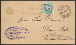 1883 Díjjegyes LevelezÅ‘lap Színesszámú 3kr... - Other & Unclassified