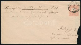 1877 Díjjegyes Levél 'EPERIES' - Budapest - Autres & Non Classés