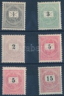 * 1889-1898 6 Db Bélyeg (7.500) - Sonstige & Ohne Zuordnung