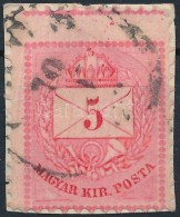 1881 Színesszámú 5kr Elfogazással - Altri & Non Classificati