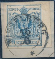 1850 9kr MP IIIb Jó / óriási Szélekkel, ívszéli / With Nice Margins,... - Other & Unclassified