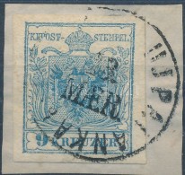 1850 9kr HP III. 'UJPALANKA B:(ILLOK)' (Gudlin: 100p) - Altri & Non Classificati