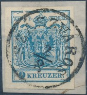 1850 9kr MP III. Kis Horzsolás Nyomok / Disturbance On The Design Side 'SZÁSZVÁROS' (Gudlin:... - Other & Unclassified