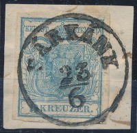 1850 9kr Világoskék / Light Blue HP I Jó / Szép Szélekkel / With Nice Margins... - Altri & Non Classificati