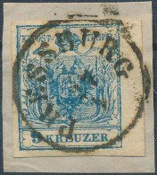 1850 9kr HP III. ívszél / Margin 4 Mm 'PRESSBURG' - Altri & Non Classificati