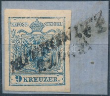 1850 9kr MP III. 'MITROWICZ' (Gudlin: 100p) - Other & Unclassified