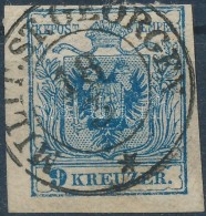 O 1850 9kr HP III. 'MILIT. ST. GEORGEN' (Gudlin: 150p) - Other & Unclassified