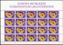 O Liechtenstein 4 Klf CEPT Kisív (Mi EUR 38,-) - Other & Unclassified