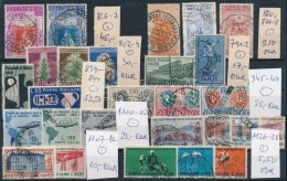 O Olaszország 1950-1962 10 Db Teljes Sor Stecklapon (Mi EUR 220,40) - Other & Unclassified