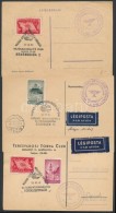 5 Db Magyar + 1 Amerikai Küldemény 1933-1948 - Sonstige & Ohne Zuordnung