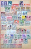 ** * O 1900-1960 Spanyol, Portugál, Olasz, Osztrák Stb. Régi Bélyegek, 8 Lapos... - Autres & Non Classés