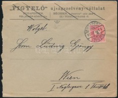 1894-1897 3 Db Céges Levél Feketeszámú 5kr Bérmentesítéssel - Other & Unclassified