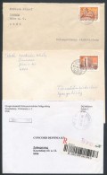 1983-2001 3 Db Levél Ragjegy Provizóriummal - Other & Unclassified