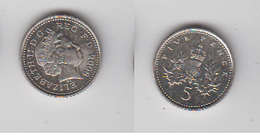 GRANDE BRETAGNE - 5 PENCE 2008 - SUP - 5 Pence & 5 New Pence