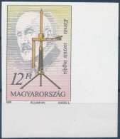 ** 1991 Eötvös Torziós Ingája ívsarki Vágott Bélyeg (4.000) - Autres & Non Classés