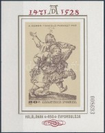 ** 1979 Festmény (XVIII) - Albrecht Dürer Vágott Blokk (7.000) - Altri & Non Classificati