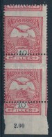 ** 1913 Turul 10f Pár Látványos Elfogazással - Other & Unclassified