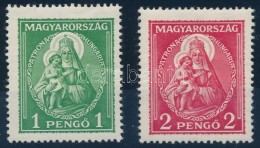 * 1932 Nagy Madonna 1P, 2P (** 25.000) - Other & Unclassified