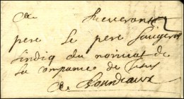 Lettre Avec Texte Daté D'Aiguillon Le 10 Novembre 1684 Pour Bordeaux Avec Mention De Port '' 2 ''. - TB /... - ....-1700: Precursors