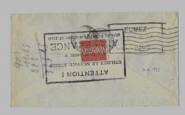 Colonies Françaises –  SENEGAL « DAKAR »LSI - 15gr. -Tarif PA « France Métro » à 2F65 (12. - Airmail