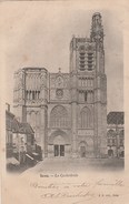 SENS   89  YONNE      CPA   LA CATHEDRALE - Sens