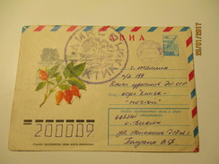 USSR RUSSIA   Postal Stationery , 1978 ARCTICA  DIKSON ISLAND , AIR MAIL  , OLD COVER , 0 - Scientific Stations & Arctic Drifting Stations