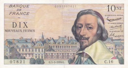 10 NF Francs Richelieu Du 05 03 1959  Ref  Fayette 57/1 Splendide - 10 NF 1959-1963 ''Richelieu''