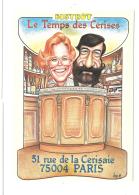 C.P  ILLUSTRATEUR.. BERNARD  VEYRI.  LE TEMPS DES CERISES . CALENDRIER 1991.. TBE . - Veyri, Bernard