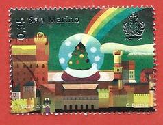 SAN MARINO USATO - 2015 - NATALE - Albero Di Natale - € 0,95 - S. 2498 - Used Stamps