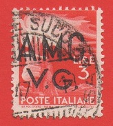 1945/47 (15) AMG V.G. Serie Democratica Lire 3 - Leggi Il Messaggio Del Venditore - Gebraucht