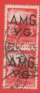 1945/47 (15) AMG V.G. Serie Democratica Lire 3 (COPPIA) - Leggi Il Messaggio Del Venditore - Gebraucht