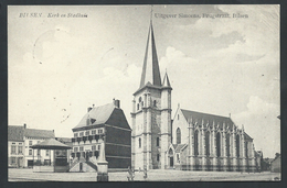 +++ CPA - BILSEN - BILZEN - Kerk En Stadhuis  // - Bilzen