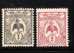 New Caledonia 1905-28 Kagu Birds Mint - Neufs