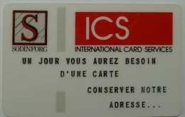 FRANCE - ICS - Demo - Magnetic - Used - Telefoonkaarten Voor Particulieren