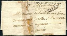 20/COTE D'OR MP CHATILLON SUR SEINE S. LAC En Franchise (L2 + L4), 1772, Déchirure Mais Frappes TTB - Other & Unclassified