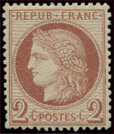 51    2c. Rouge-brun, Bon Centrage, TB - Other & Unclassified