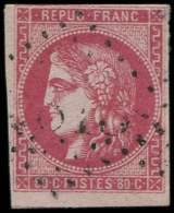 49   80c. Rose, Oblitéré GC, TB - Sonstige & Ohne Zuordnung