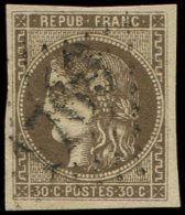 47   30c. Brun, Très Bien Margé, Obl. GC 1769, TB - Sonstige & Ohne Zuordnung