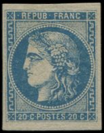 46B  20c. Bleu, T III, R II, TB - Other & Unclassified